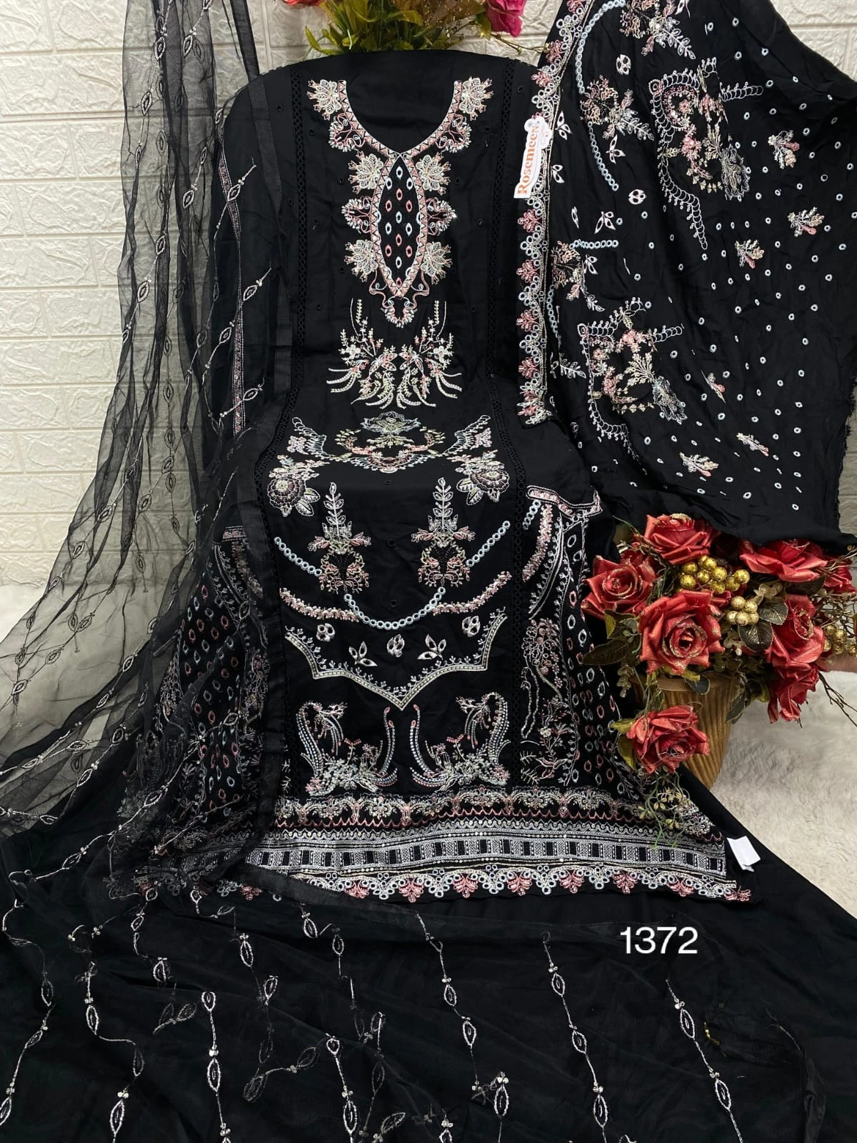 Fepic C 1372 Heavy Rayon Wholesale Pakistani Salwar Suit Catalog — Wholesale Salwar Suits, Fepic wholesale from Surat - Gallery Image 2